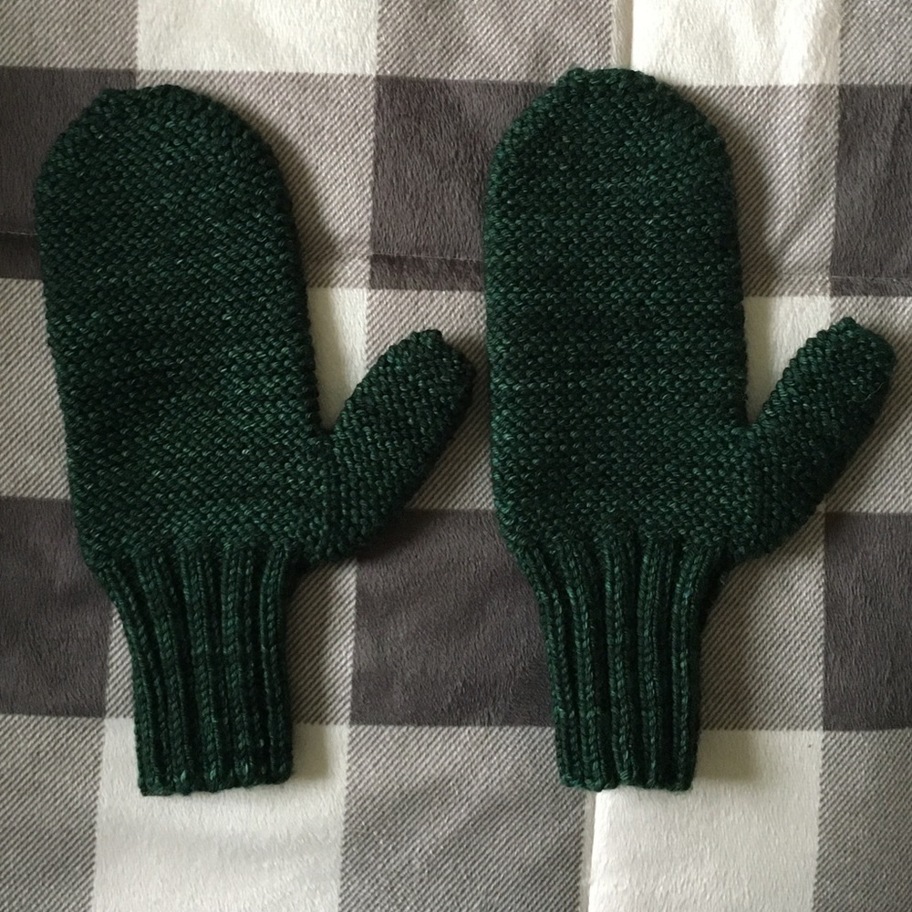 Misha and Puff adult mittens